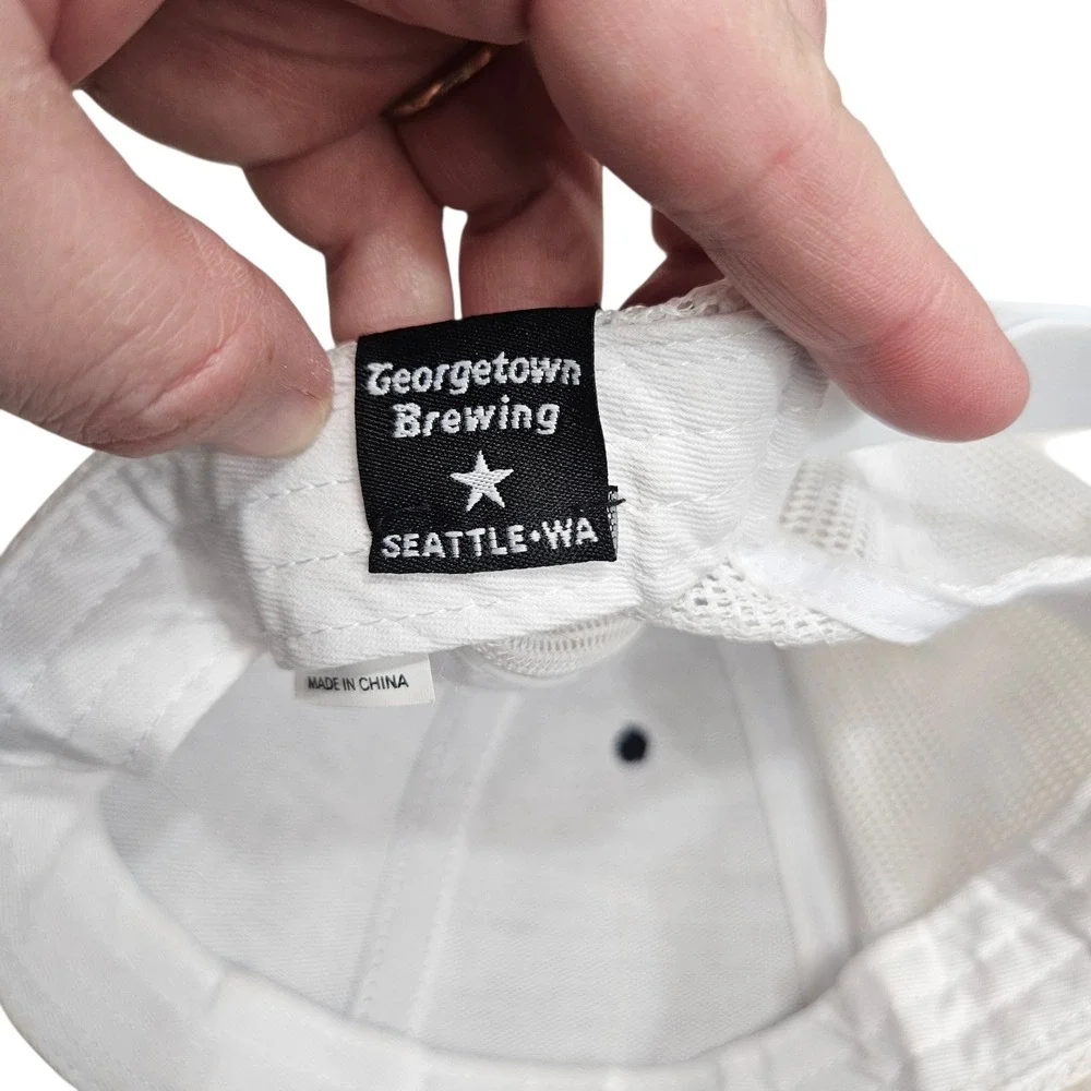 Georgetown Brewing Company Trucker Hat‎ Patch Logo Snapback Retro